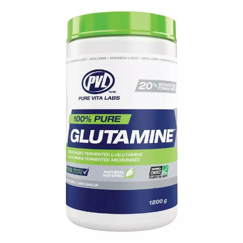 PVL 100% Pure Glutamine Unflavoured - YesWellness.com