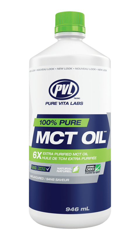 PVL 100 Pure MCT Oil 946 ml - YesWellness.com