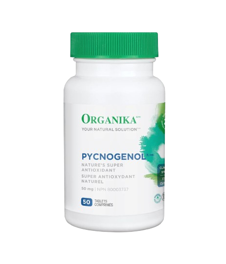 Organika Pycnogenol 50mg 50 Tablets - YesWellness.com