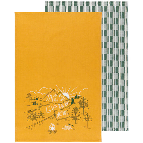 Danica Jubilee  Camp Out Dishtowel Set of 2