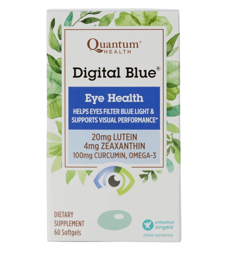 Quantum Digital Blue Eye Health 60 Softgels - YesWellness.com