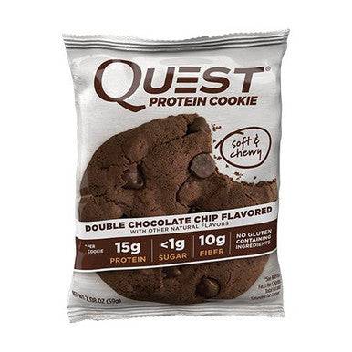 Quest Protein Cookie Double Chocolate Chip 12 x 59 grams - YesWellness.com