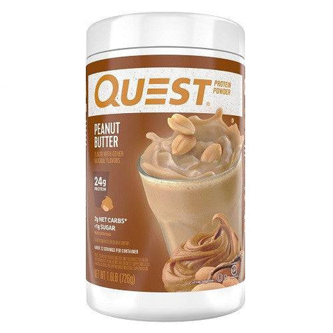 Expires June 2024 Clearance Quest Protein Powder Peanut Butter 726 g - YesWellness.com