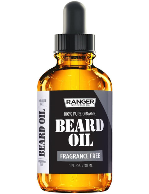 Ranger Grooming Co. 100% Pure Organic Beard Oil 30mL - YesWellness.com