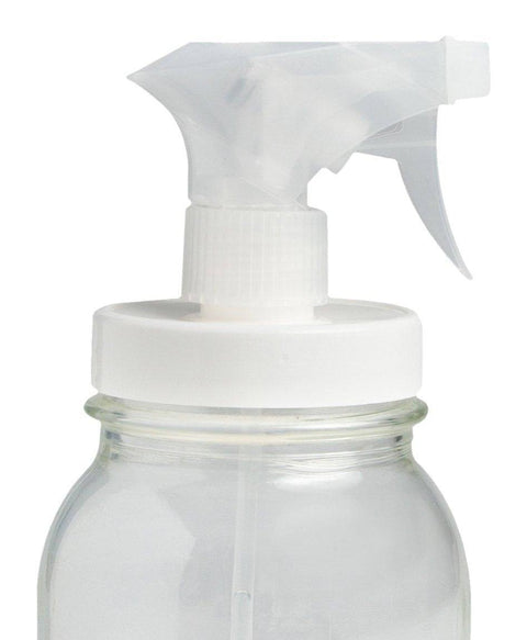 reCAP Mason Jars Adapta Cap Regular Mouth Sprayer White - YesWellness.com