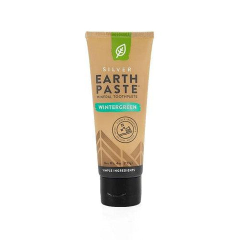 Expires April 2026 Clearance Redmond Silver Earthpaste Mineral Toothpaste Wintergreen 113 grams
