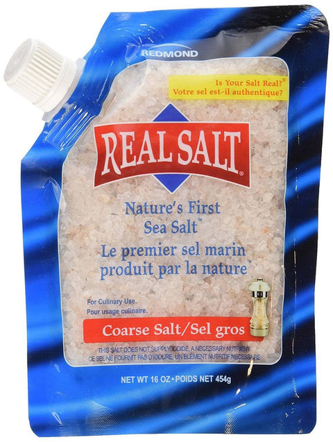 Redmond Real Salt Grinder Refill Salt Coarse 454g - YesWellness.com