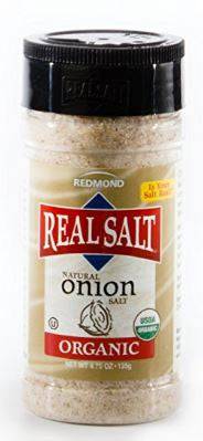 Redmond Real Salt Organic Onion Salt 135 grams - YesWellness.com
