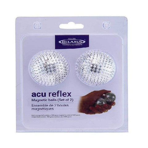 Relaxus Acu Reflex Magnetic Massage Balls - Set of 2 - YesWellness.com