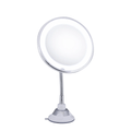 Relaxus Beauty 10x Magnifying Mirror with LED Light - YesWellness.com