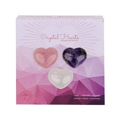 Relaxus Crystal Hearts (3-Piece) - YesWellness.com