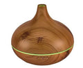 Relaxus Aromatherapy Essentials Aromamist Ultrasonic Diffuser with Multi-Colour LED - Light Wood - YesWellness.com