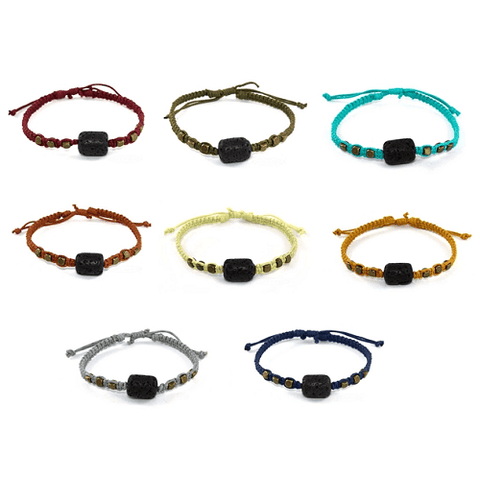 Relaxus Aroma Lava Diffuser Bracelet/Necklace Kit - YesWellness.com