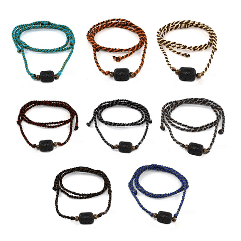 Relaxus Aroma Lava Diffuser Bracelet/Necklace Kit - YesWellness.com