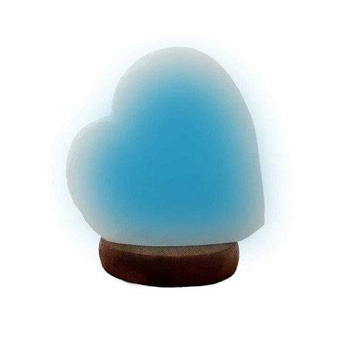 Relaxus Heart Colour-Changing Mini Himalayan Salt Lamp - YesWellness.com