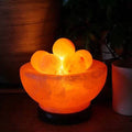Relaxus Himalayan Salt Lamp With Massage Balls - YesWellness.com