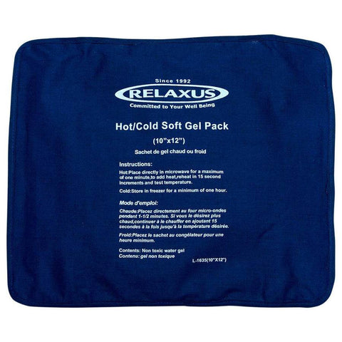 Relaxus Hot & Cold Gel Pack (Various Sizes) - YesWellness.com