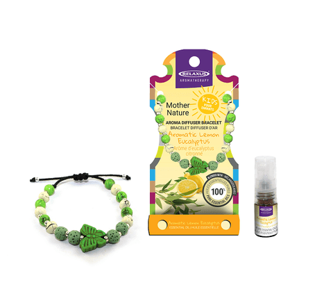 Relaxus Mother Nature Aroma Diffuser Kids Anklet Kit - YesWellness.com