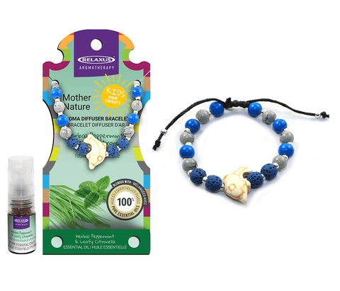 Relaxus Mother Nature Aroma Diffuser Kids Anklet Kit - YesWellness.com