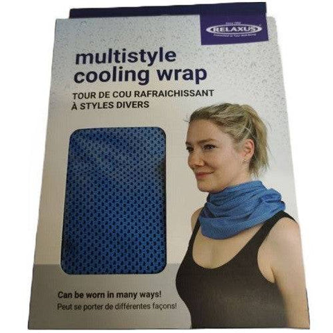 Relaxus Mutlistyle Cooling Wrap -Blue - YesWellness.com