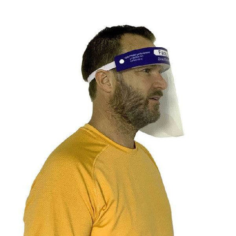 Relaxus Non - Medical Face Shield - Anti-Fog and Scratch-Resistant - YesWellness.com