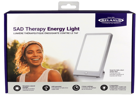 Relaxus SAD Therapy Energy Light - YesWellness.com