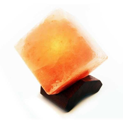 Relaxus Himalayan Salt Cube LED Lamp - YesWellness.com