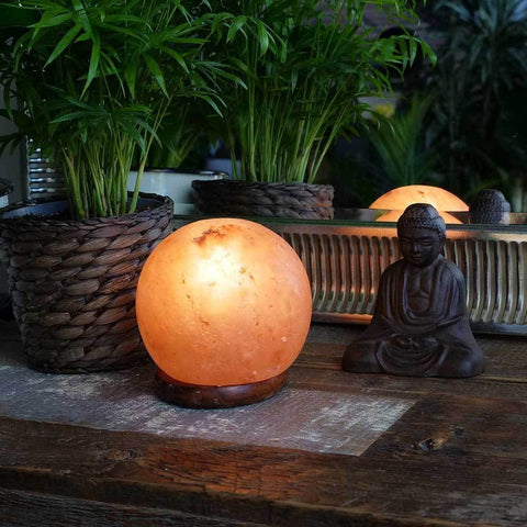 Relaxus Himalayan Salt Feng Shui Lamp - YesWellness.com