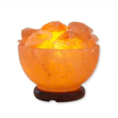 Relaxus Himalayan Salt Lamp - Bowl of Fire - YesWellness.com