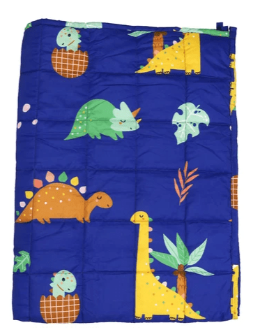 Relaxus Sensory Calming Weighted Blanket for Kids - Dino Land (36x48 inches - 5Ibs) - YesWellness.com