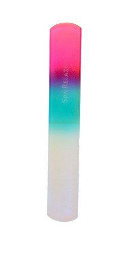 Relaxus Spa Relaxus 2 Sided Crystal Foot File - YesWellness.com