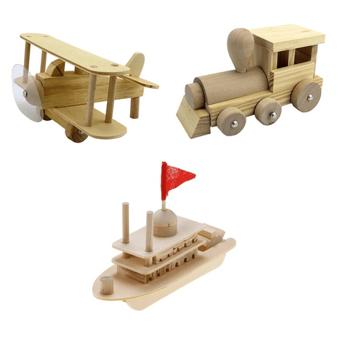 Relaxus Train, Boat, Plane  Model Kit - YesWellness.com