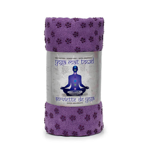 Relaxus Yoga Mat Towel - YesWellness.com