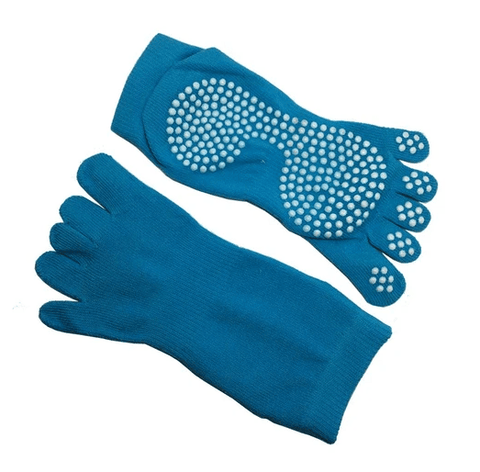 Relaxus Yoga socks Brace Yourself - Sky Blue - YesWellness.com