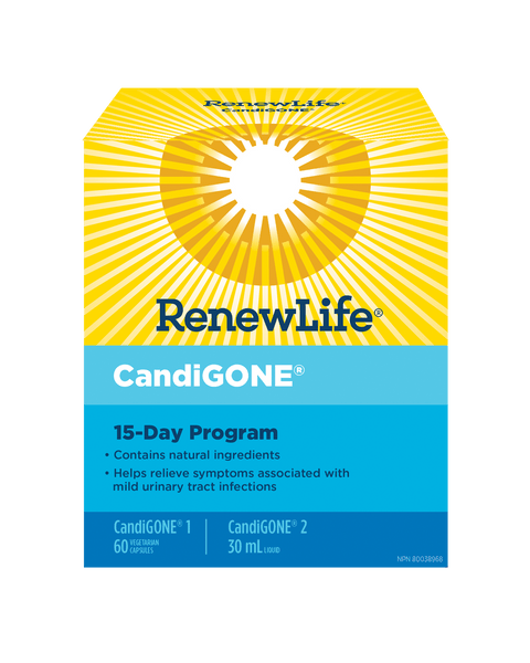 Renew Life CandiGONE 15-Day Program - YesWellness.com