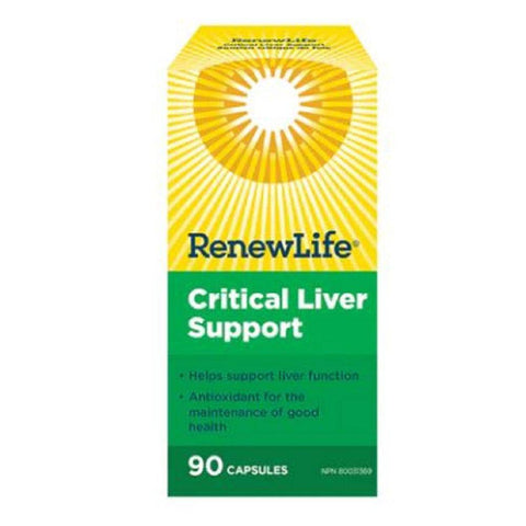 Renew Life Critical Liver Support 90 capsules - YesWellness.com
