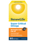 Renew Life Super Critical Omega Norwegian Gold Fish Oil - YesWellness.com