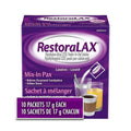 Expires April 2026 Clearance Restoralax Laxative Mix-In Pax 10 Packets 17g