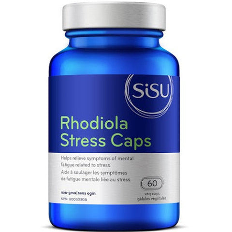 Expires April 2024 Clearance Sisu Rhodiola Stress Caps 60 Veg Capsules - YesWellness.com