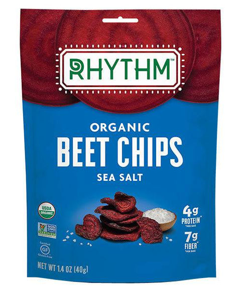 Rhythm Superfoods Beet Chips - Sea Salt 40 g - YesWellness.com