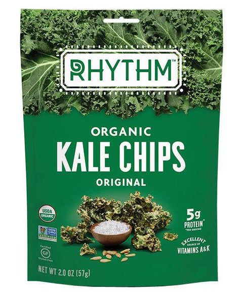 Rhythm Superfoods Kale Chips - Original 57g x 12 - YesWellness.com