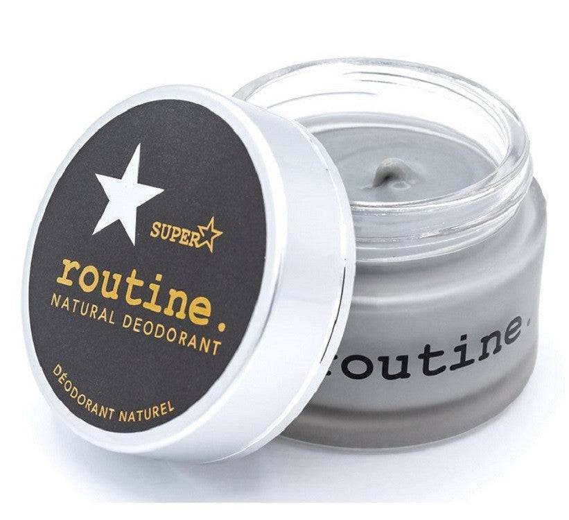 Routine Natural Deodorant - SUPERSTAR 58g (Activated Charcoal, Magnesi