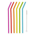 RSVP International 10In Silicone Straw Set of 6 - YesWellness.com
