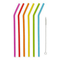 RSVP International 10In Silicone Straw Set of 6 - YesWellness.com