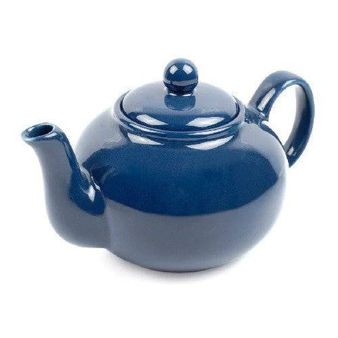 RSVP International 16Oz Stoneware Teapot - Blue - YesWellness.com