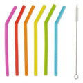 RSVP International 6In Silicone Straw Set of 6 - YesWellness.com