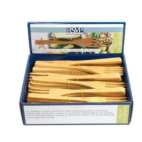 RSVP International Bamboo Fork 48 Pc CDU - YesWellness.com