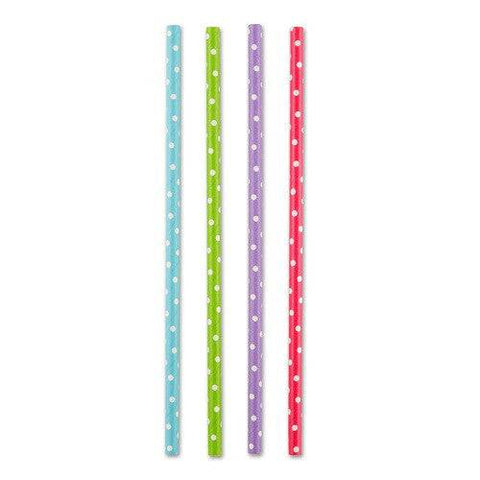 RSVP International Dotted Paper Straws - 100 CT - YesWellness.com