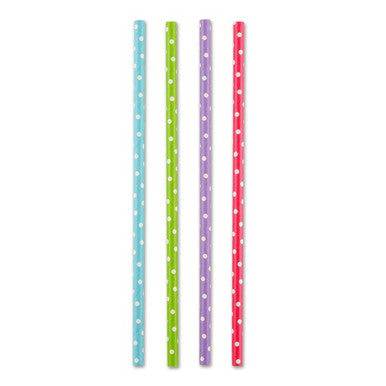 RSVP International Dotted Paper Straws - 100 CT - YesWellness.com
