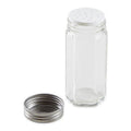 RSVP International Glass Bottle - Hexagonal - Clear - 3Oz - YesWellness.com